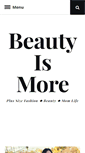 Mobile Screenshot of beautyismore.com